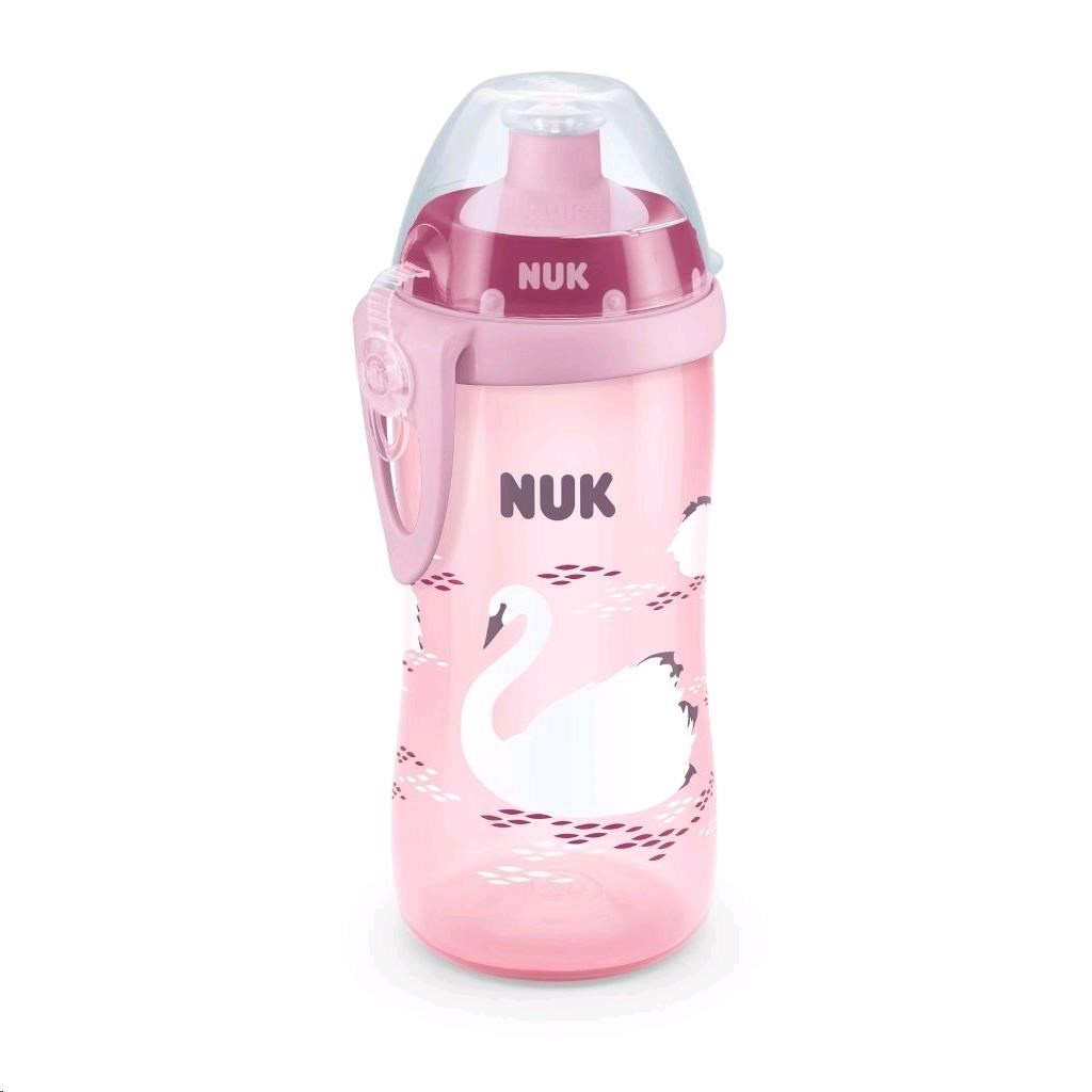 Dětská láhev NUK Junior Cup 300 ml - růžová