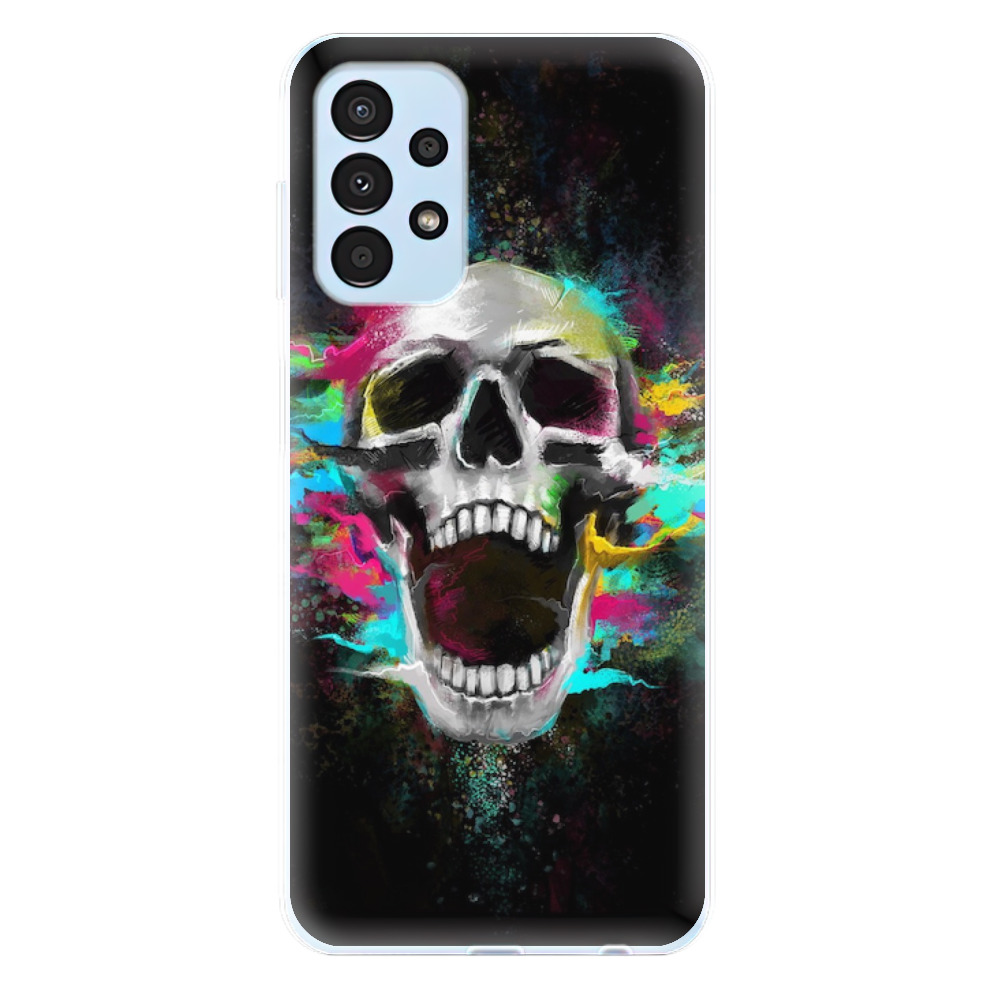 Odolné silikonové pouzdro iSaprio - Skull in Colors - Samsung Galaxy A13