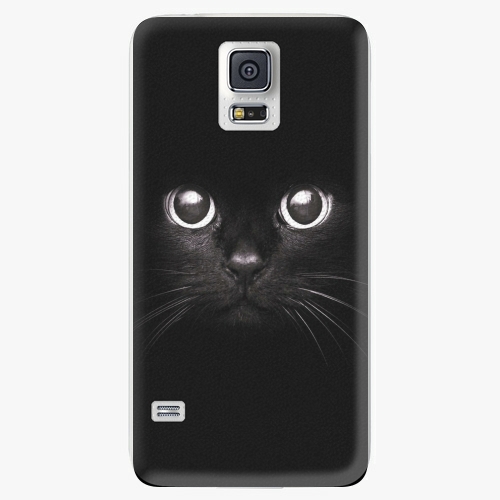 Plastový kryt iSaprio - Black Cat - Samsung Galaxy S5