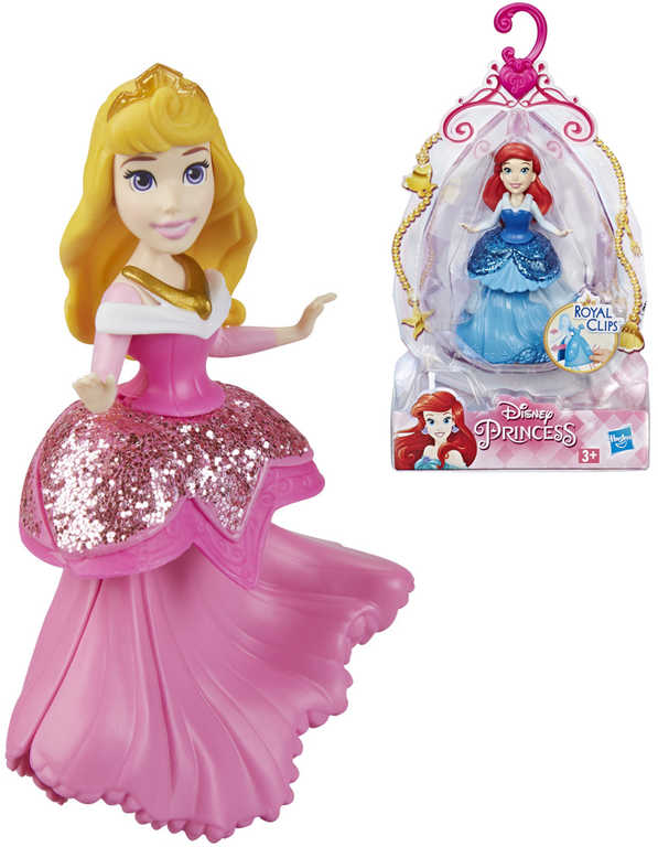 HASBRO Disney Princess panenka 9cm mini princezna 4 druhy