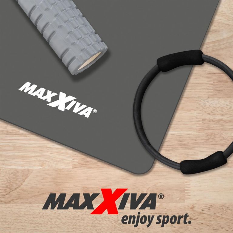 MAXXIVA Gymnastická podložka, šedá, 190 x 60 x 1,5 cm