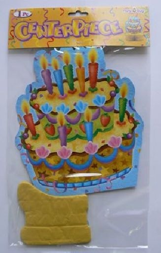 Papírová dekorace 1ks - narozeniny