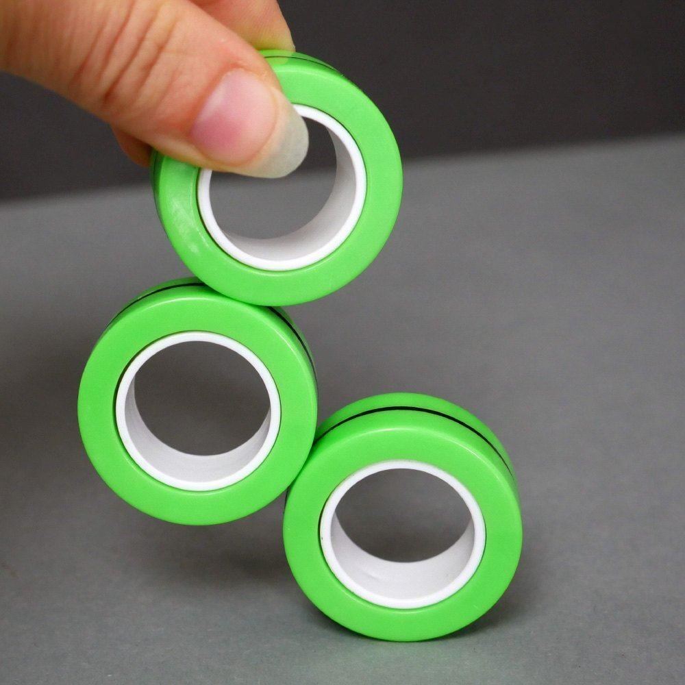 4Leaders Hračky - Antistresové magnetické kroužky