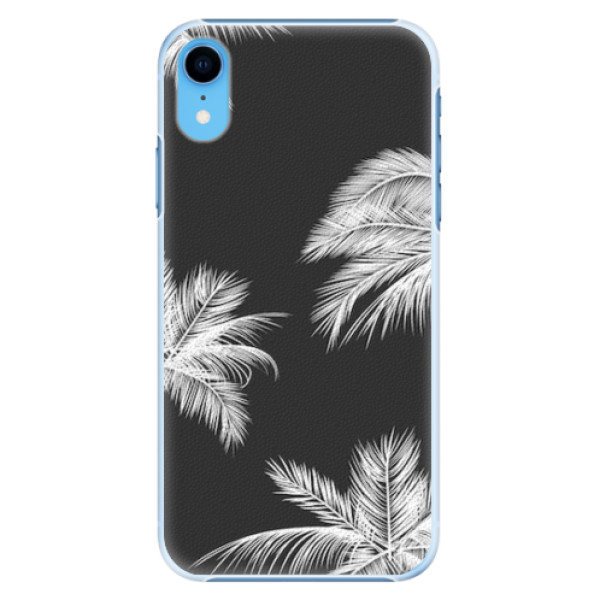 Plastové pouzdro iSaprio - White Palm - iPhone XR