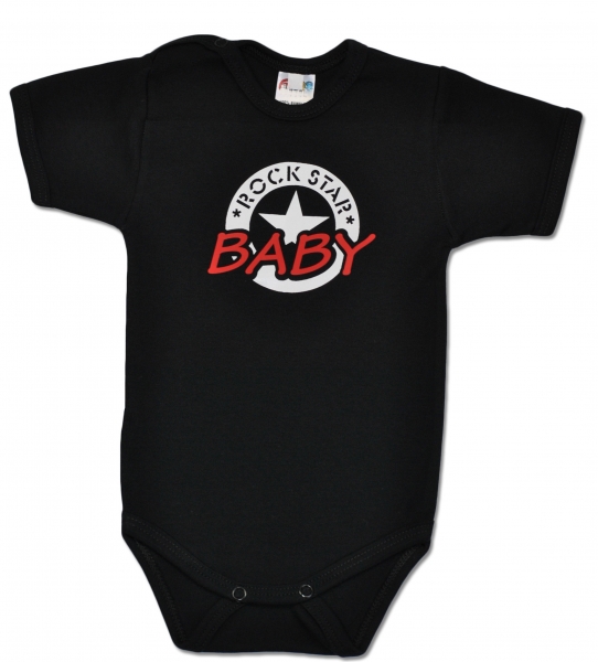 Baby Dejna Body ROCK STAR BABY krátký rukáv