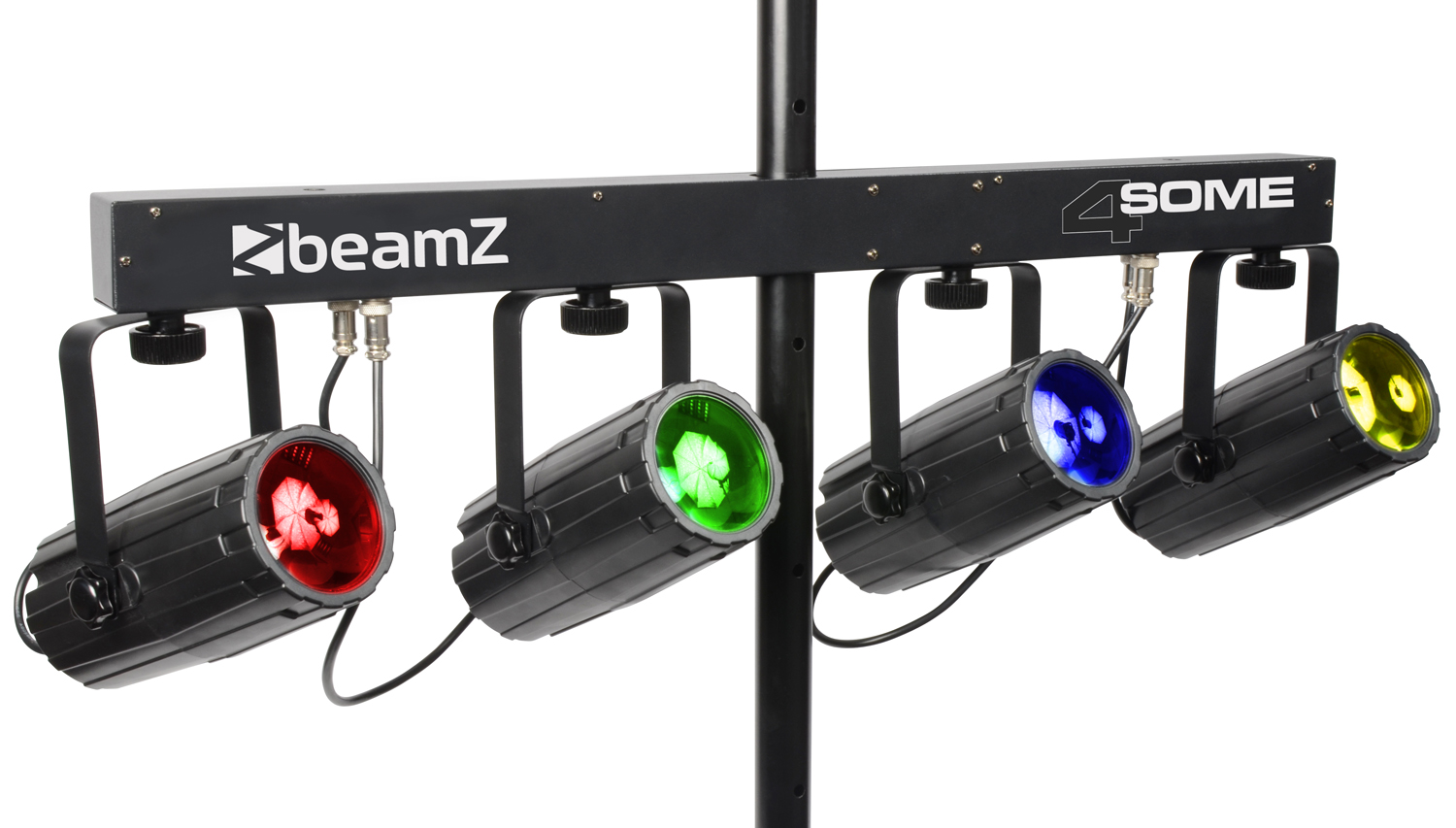BeamZ LED KLS 4, 4x 57 RGBW LED, DMX, světelná rampa