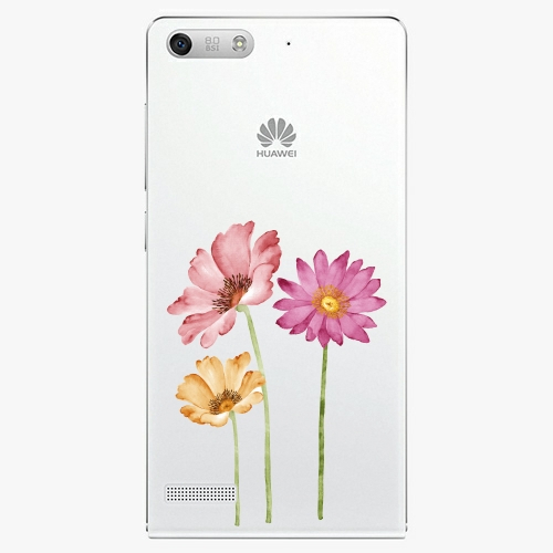Plastový kryt iSaprio - Three Flowers - Huawei Ascend G6