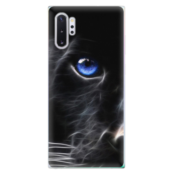 Odolné silikonové pouzdro iSaprio - Black Puma - Samsung Galaxy Note 10+