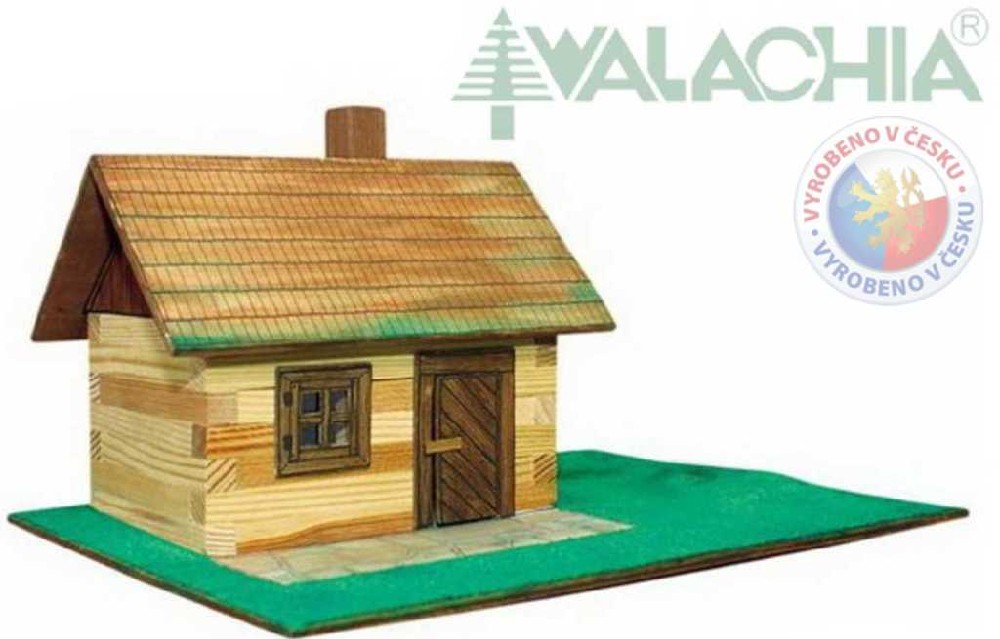 WALACHIA Chaloupka 33W1 dřevěná stavebnice