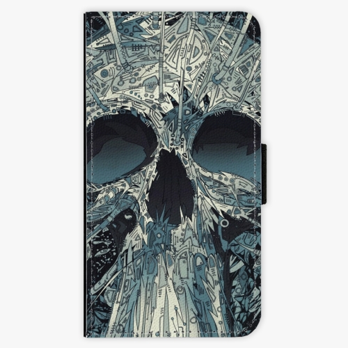Flipové pouzdro iSaprio - Abstract Skull - Samsung Galaxy A3