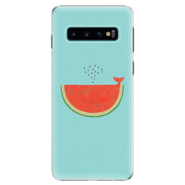 Plastové pouzdro iSaprio - Melon - Samsung Galaxy S10