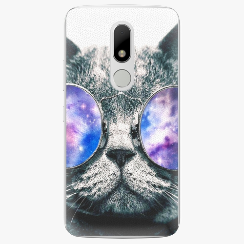 Plastový kryt iSaprio - Galaxy Cat - Lenovo Moto M