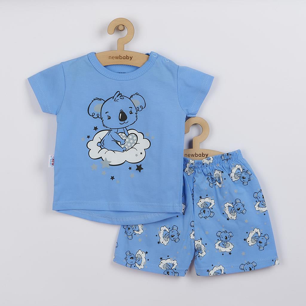 Dětské letní pyžamko New Baby Dream - modrá/74 (6-9m)