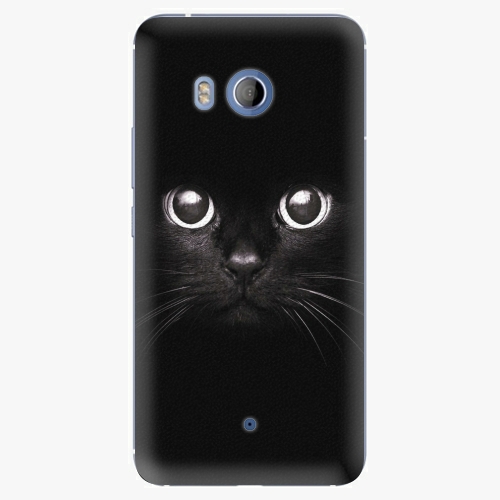 Plastový kryt iSaprio - Black Cat - HTC U11