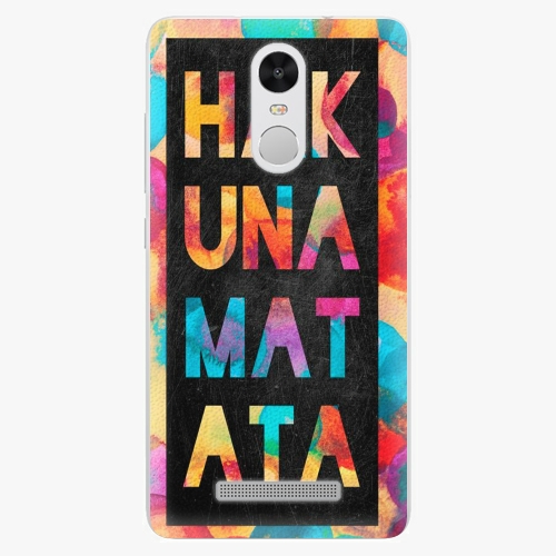 Plastový kryt iSaprio - Hakuna Matata 01 - Xiaomi Redmi Note 3 Pro