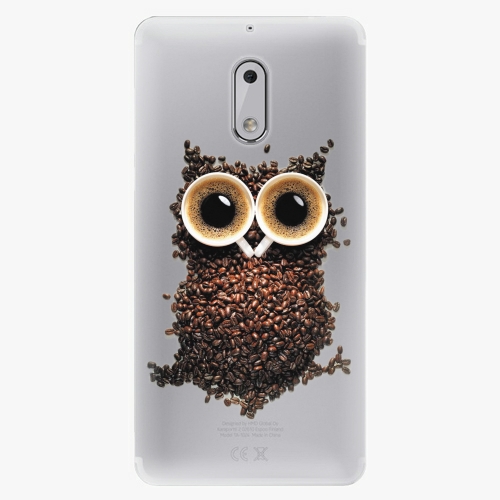 Plastový kryt iSaprio - Owl And Coffee - Nokia 6