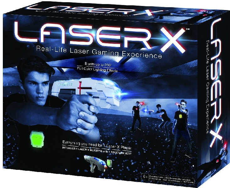 Laser-X pistole na infračervené paprsky – sada pro jednoho
