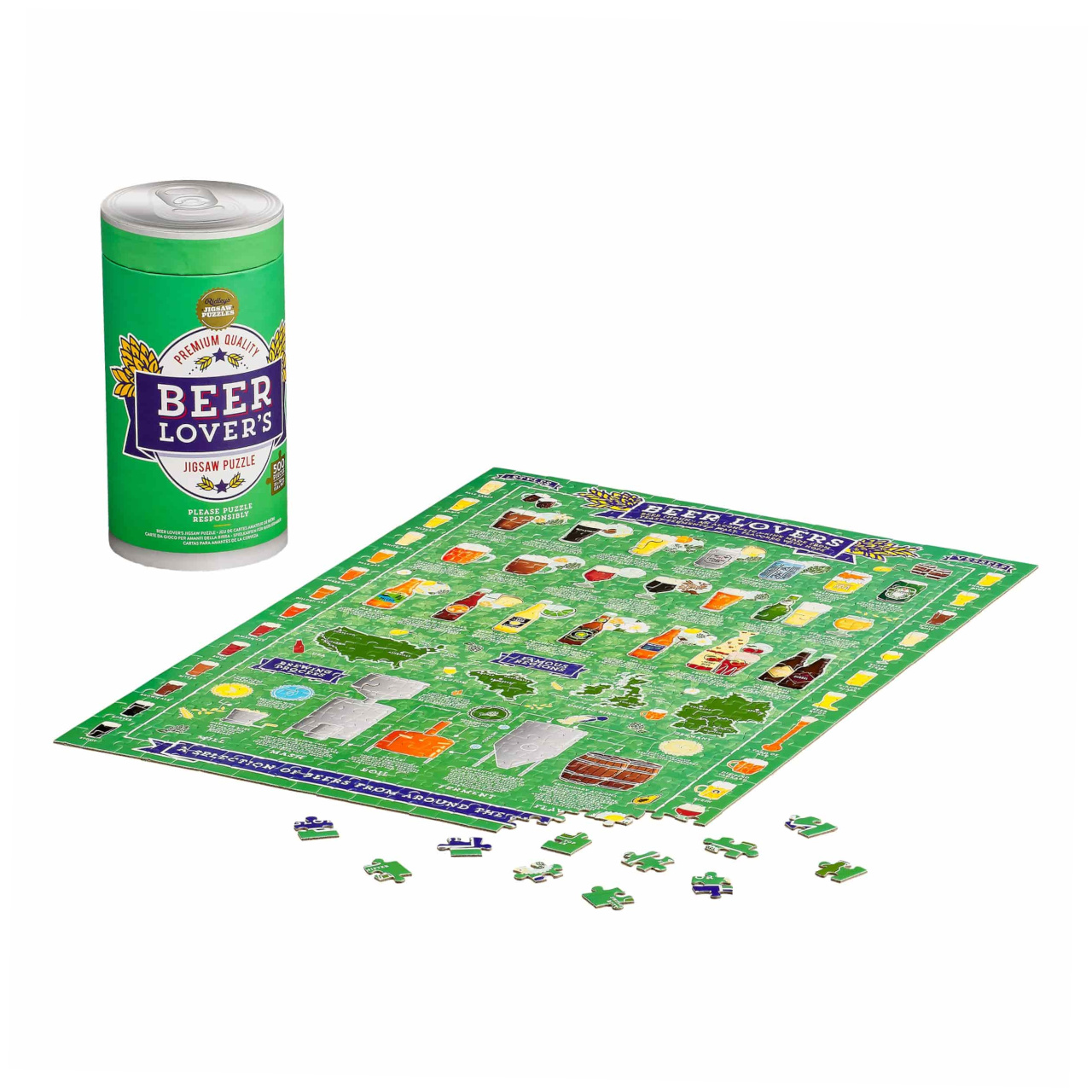 Ridley's Games Puzzle pro milovníky piva 500 dílků