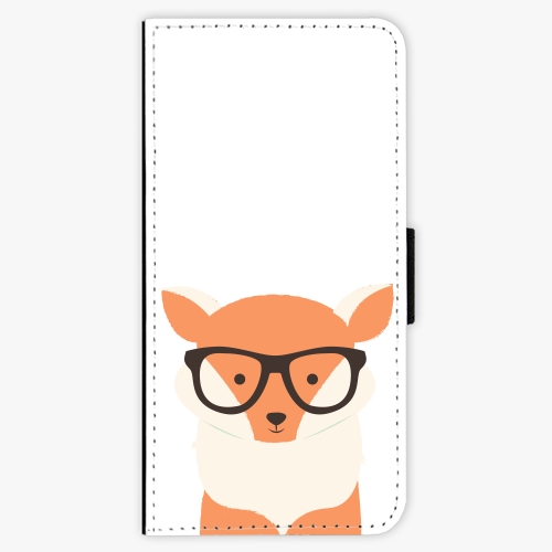 Flipové pouzdro iSaprio - Orange Fox - Samsung Galaxy A3 2016