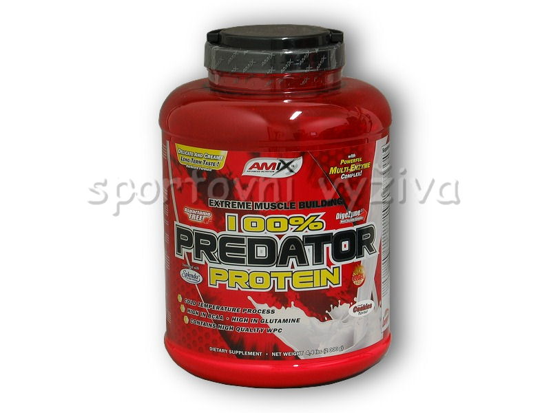 100% Predator Protein 2000g + Amix Bag