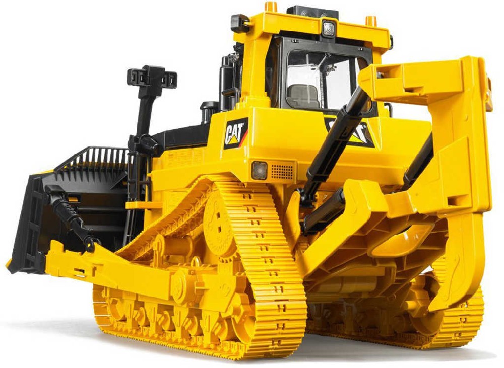 BRUDER 02452 Buldozer stavební stroj Caterpillar žlutý model 1:16