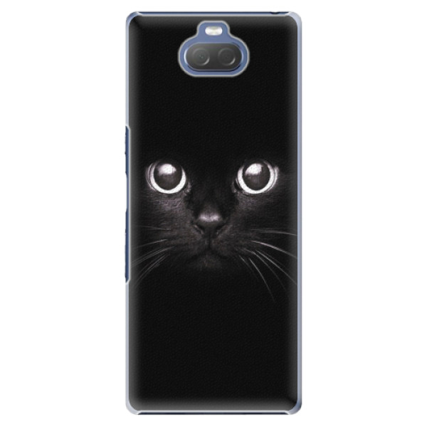 Plastové pouzdro iSaprio - Black Cat - Sony Xperia 10 Plus