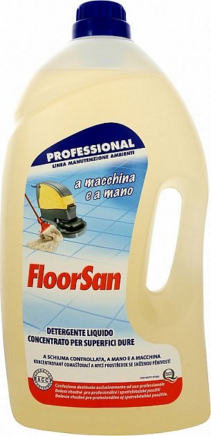 Floorsan mycí prostředek na podlahy včetně strojního čištění, 5 l