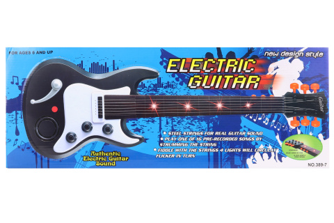 Kytara elektrická na baterie