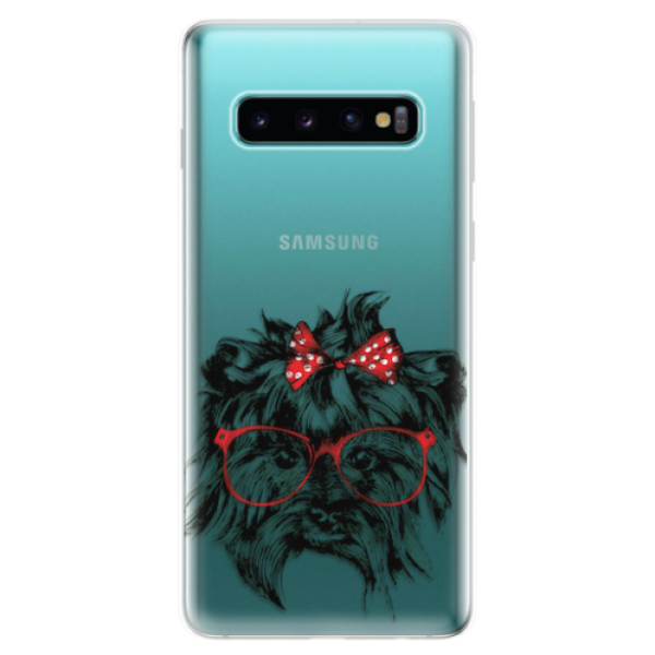 Odolné silikonové pouzdro iSaprio - Dog 03 - Samsung Galaxy S10