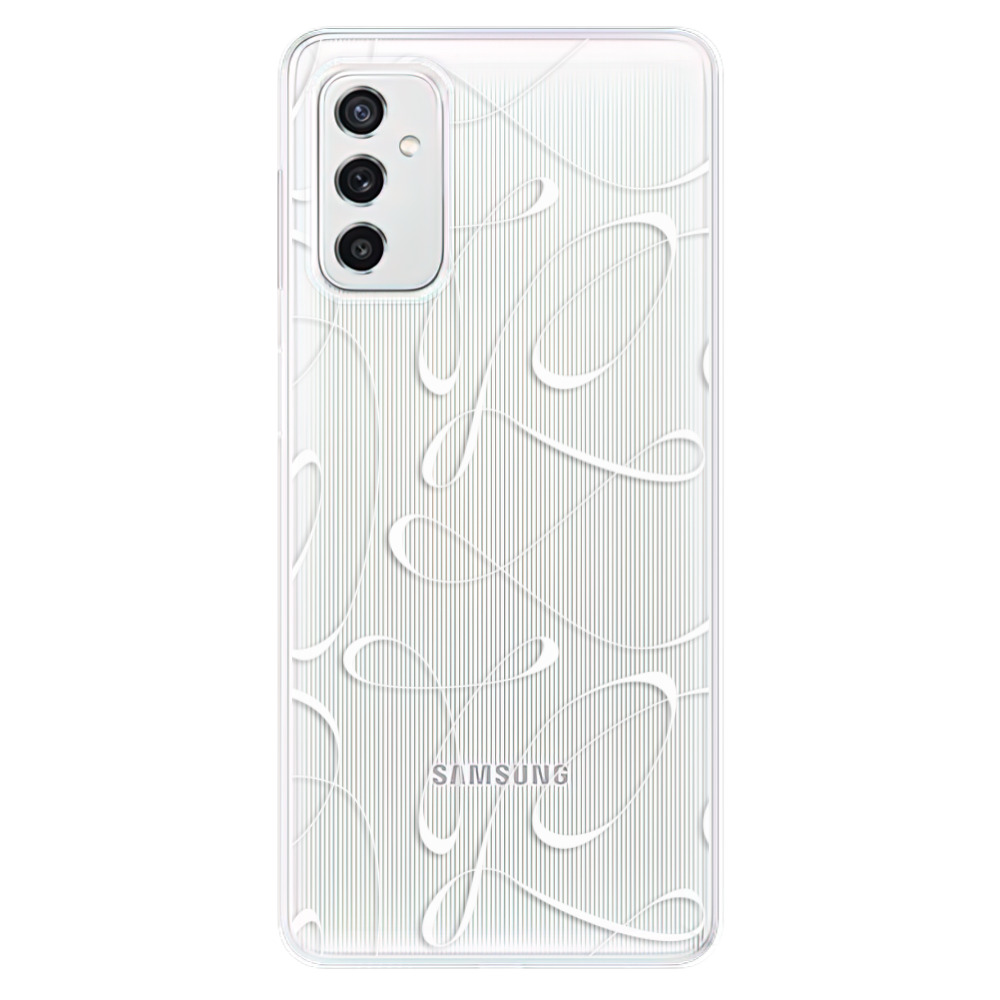Odolné silikonové pouzdro iSaprio - Fancy - white - Samsung Galaxy M52 5G