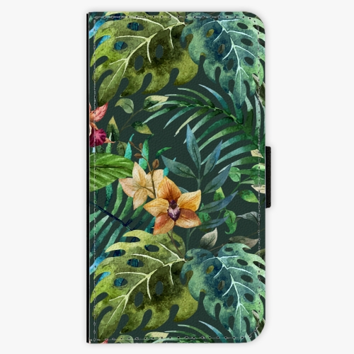 Flipové pouzdro iSaprio - Tropical Green 02 - Samsung Galaxy J3 2017
