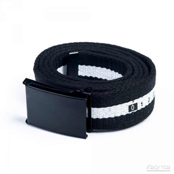 Měřící pásek - Černobílý