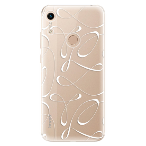 Odolné silikonové pouzdro iSaprio - Fancy - white - Huawei Honor 8A