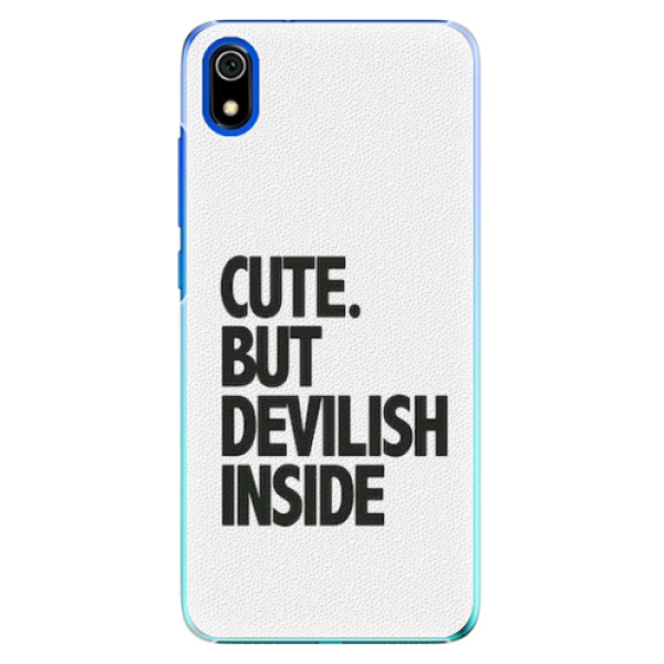 Plastové pouzdro iSaprio - Devilish inside - Xiaomi Redmi 7A