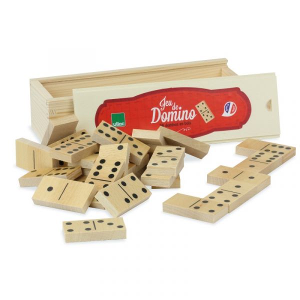 Vilac Dřevěné klasické domino - poškozený obal