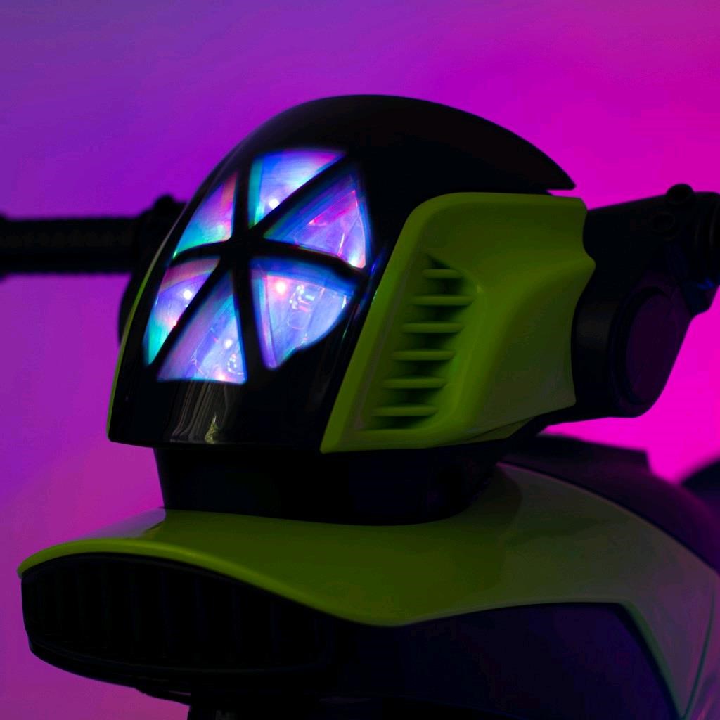 Dětská elektrická motorka Baby Mix POLICE - modrá
