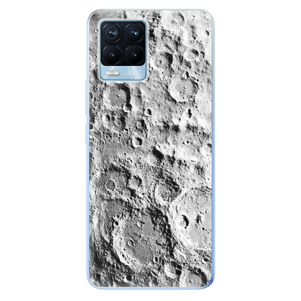 Odolné silikonové pouzdro iSaprio - Moon Surface - Realme 8 / 8 Pro