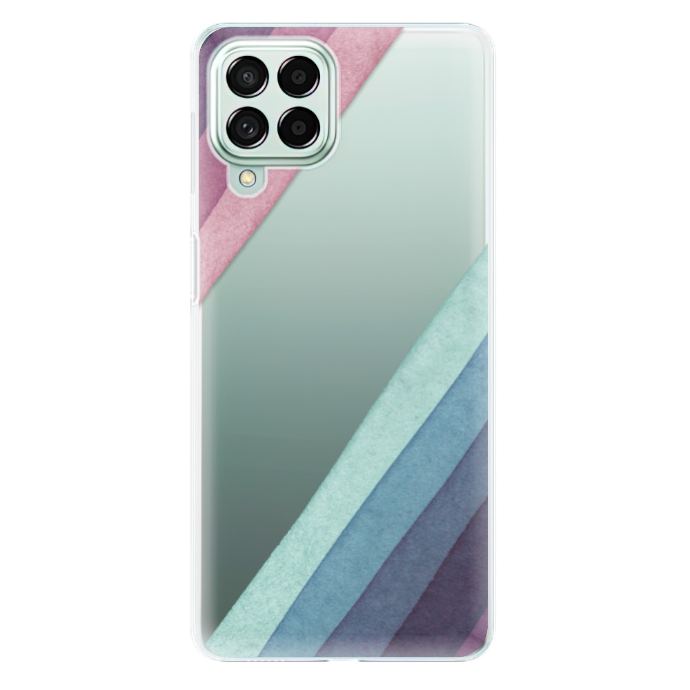 Odolné silikonové pouzdro iSaprio - Glitter Stripes 01 - Samsung Galaxy M53 5G
