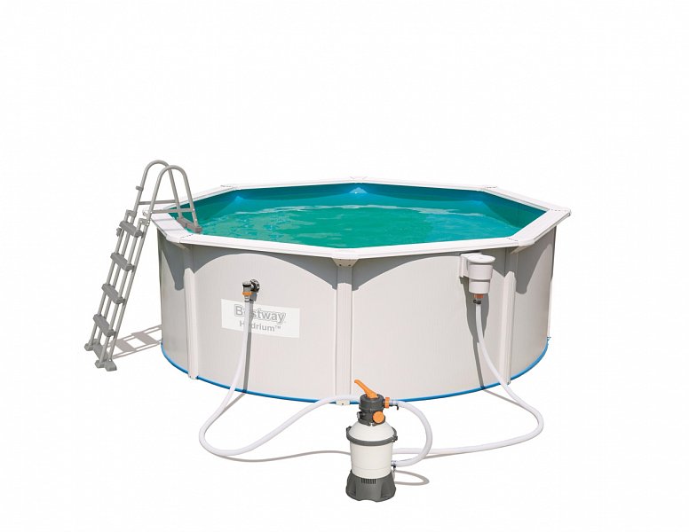 Bestway - Nadzemní bazén Hydrium 360 x 120 cm, písková filtrace, žebřík