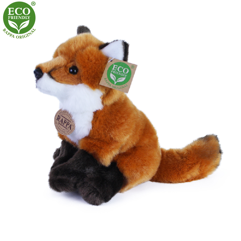 Rappa Eco-Friendly - Plyšová liška sedící 21 cm