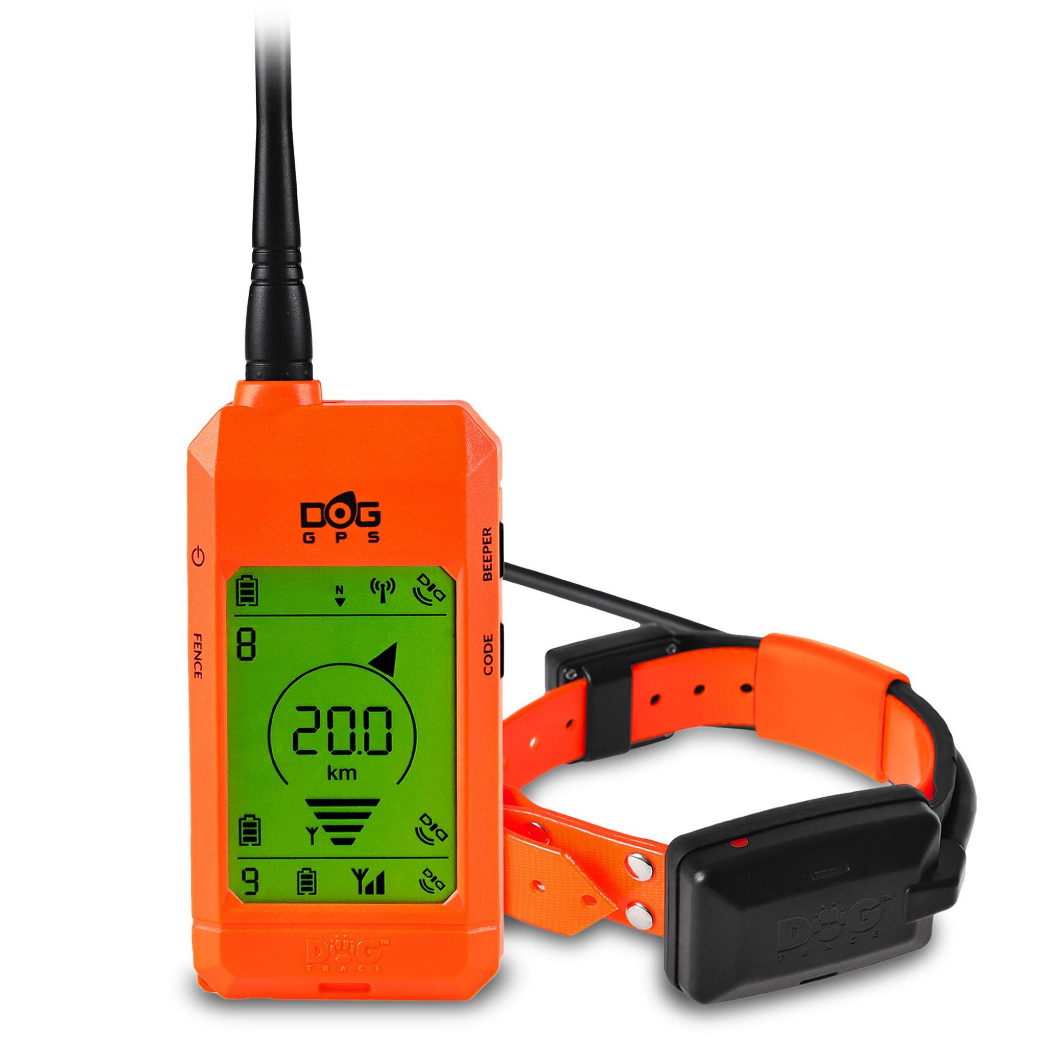 Vyhledávací zařízení DOG GPS X20 orange - X23 - pro 3 psy
