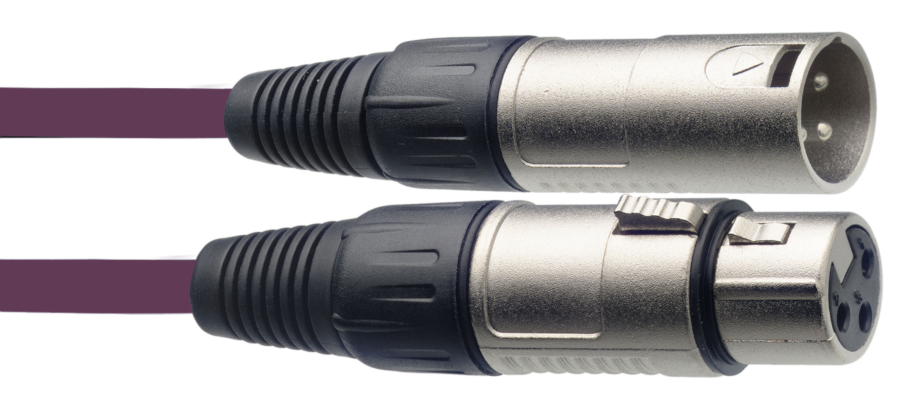 Stagg SMC6 CPP, mikrofonní kabel XLR/XLR, 6m, fialový