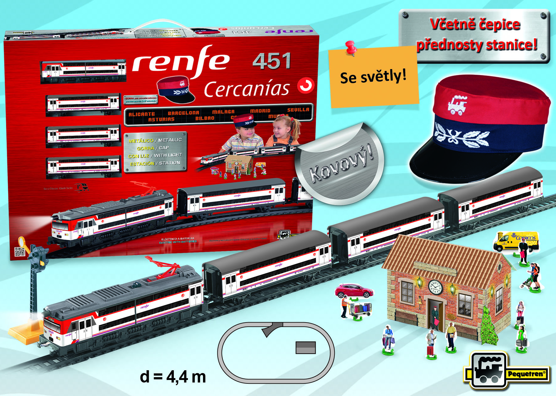 RENFE CERCANÍAS 451 - osobní vlak