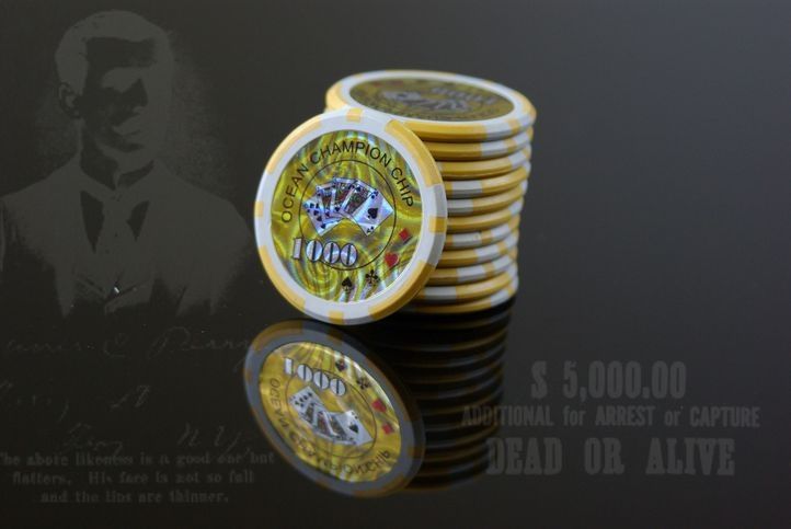 Poker set 500 ks 5-1000 OCEAN BLACK EDITION
