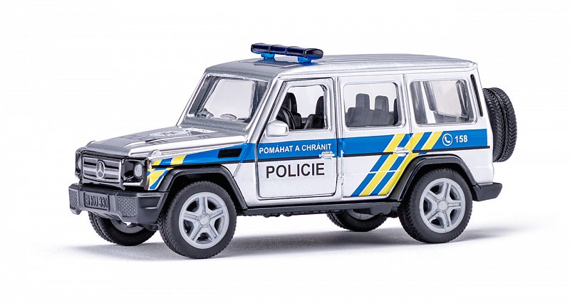 SIKU Super česká verze - Policie Mercedes AMG G65