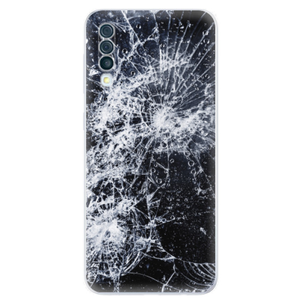 Odolné silikonové pouzdro iSaprio - Cracked - Samsung Galaxy A50