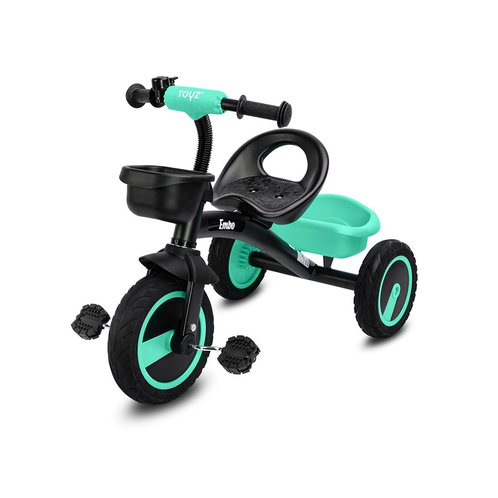 Dětská tříkolka Toyz Embo - turquoise - tyrkysová