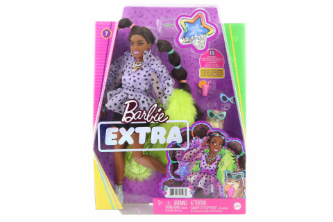 Barbie Extra - Zelené boa GXF10
