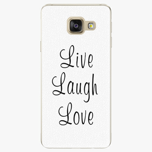 Plastový kryt iSaprio - Live Laugh Love - Samsung Galaxy A5 2016