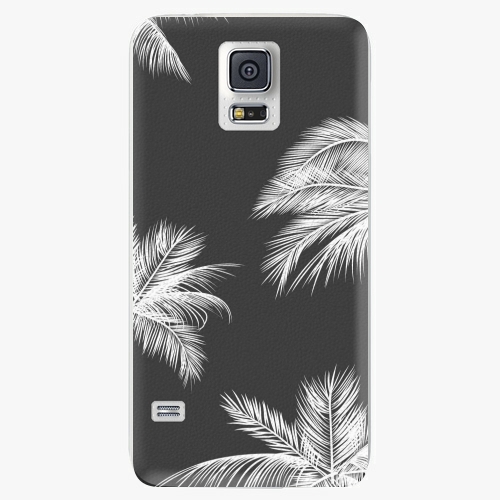 Plastový kryt iSaprio - White Palm - Samsung Galaxy S5